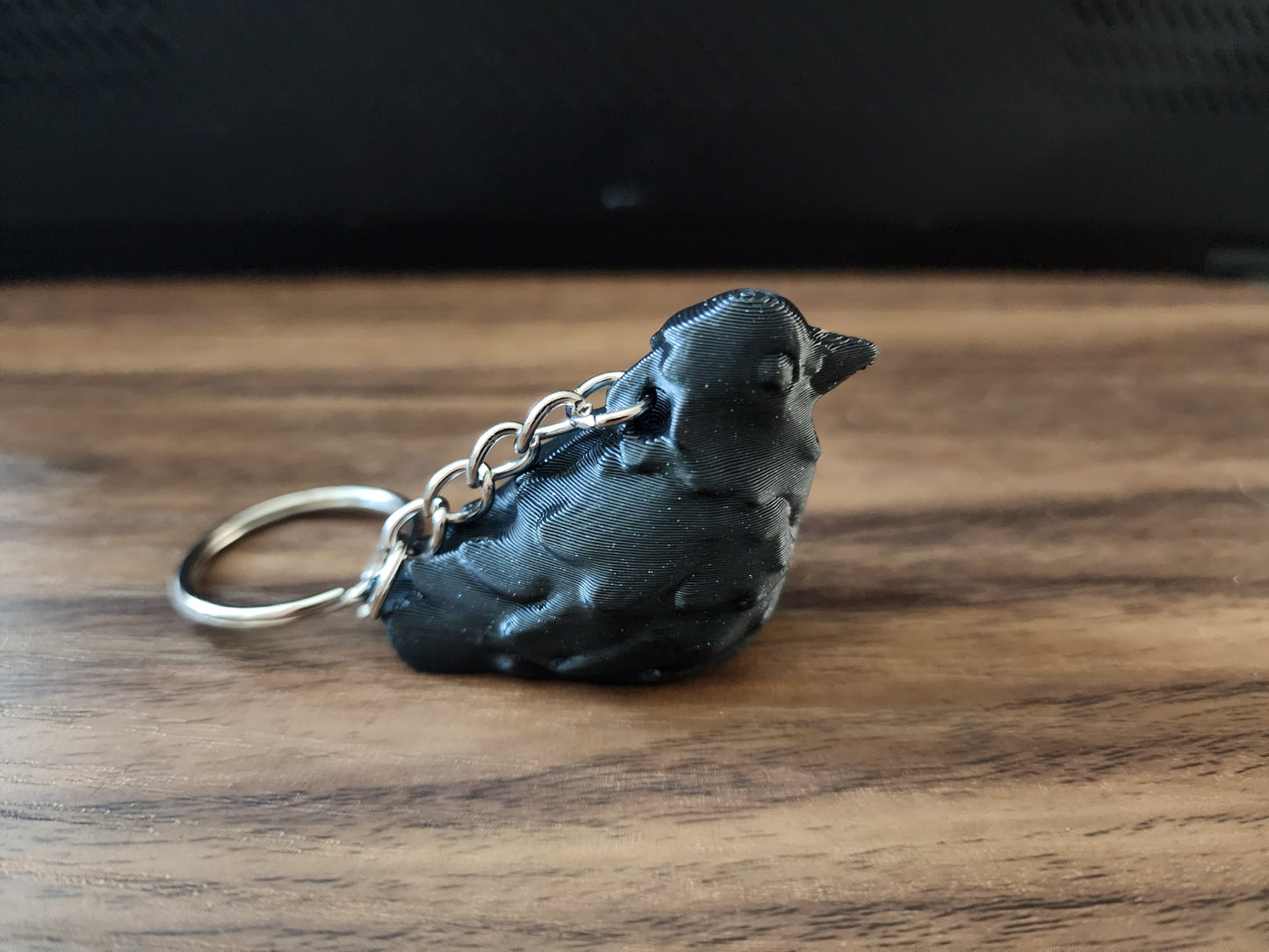 Raven Keychain