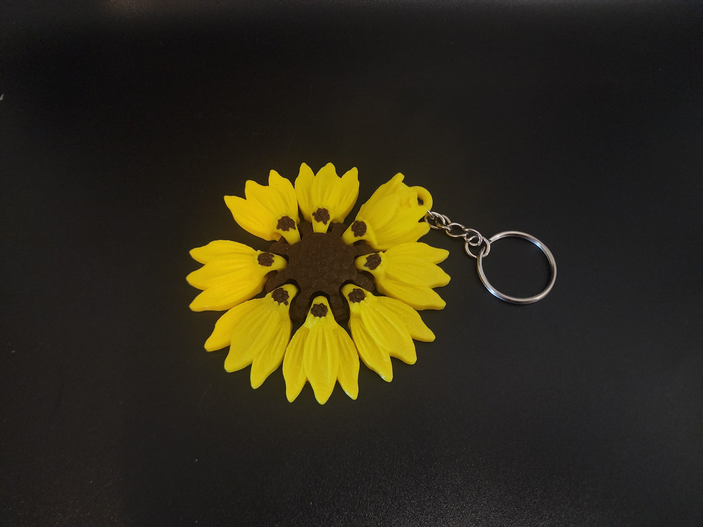 Sunflower Keychain